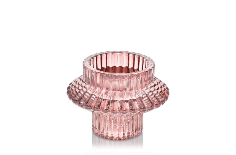 AIDA VINTAGE CANDLE HOLDER - ROSE